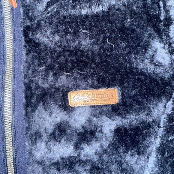 Columbia Women's Fire Side li Sherpa Full Zip Small - Picture 3 of 4